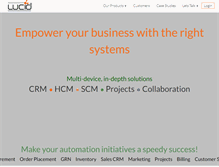 Tablet Screenshot of lucidtech.com